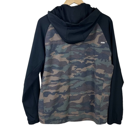 O’neill Mens camo traveler dawn patrol 2 zip up hooded jacket size S - Picture 4 of 15